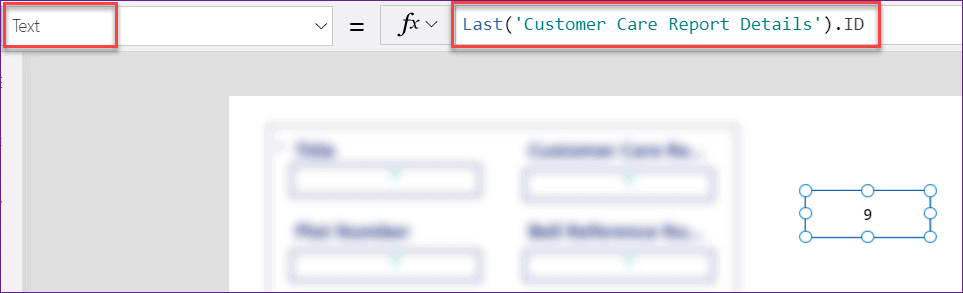 PowerApps lastsubmit item id