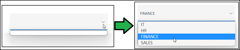 PowerApps Modern Dropdown Control