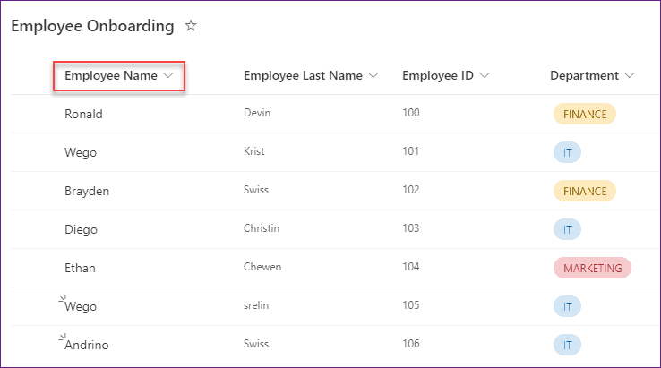 PowerApps search distinct