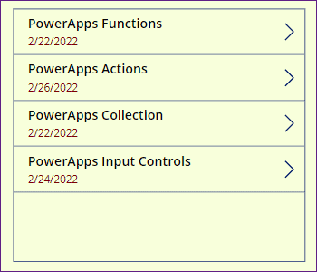 PowerApps Search gallery by next N Days