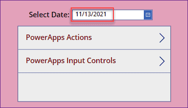 PowerApps Search records by a specific date