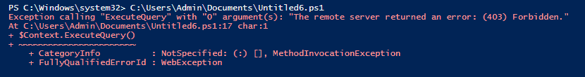 The remote server returned an error: (403) Forbidden