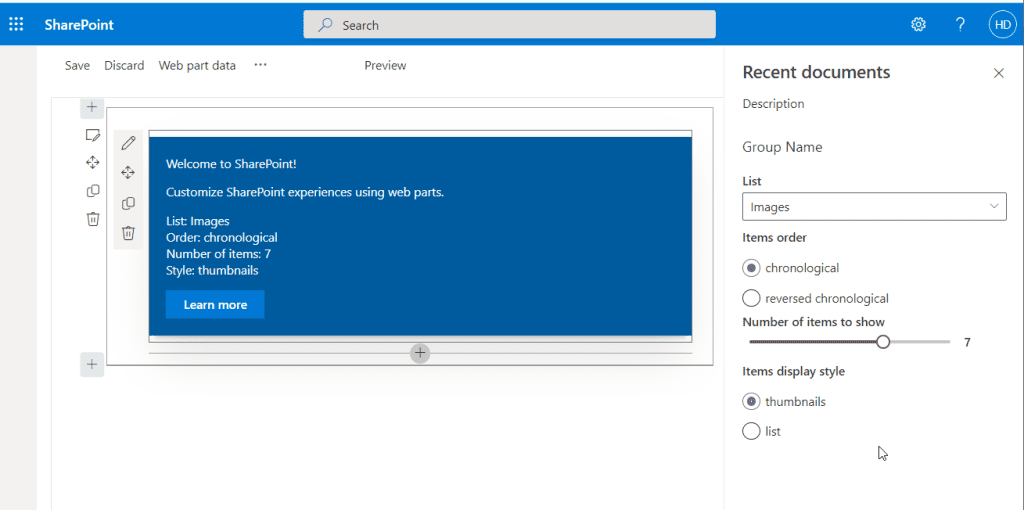 preconfigured entries SharePoint Framework 1 preconfigured entries SharePoint Framework