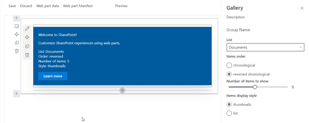 preconfigured entries spfx preconfigured entries spfx