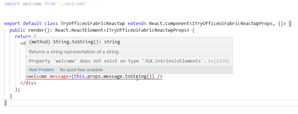 property 'marquee' does not exist on type 'jsx.intrinsicelements'