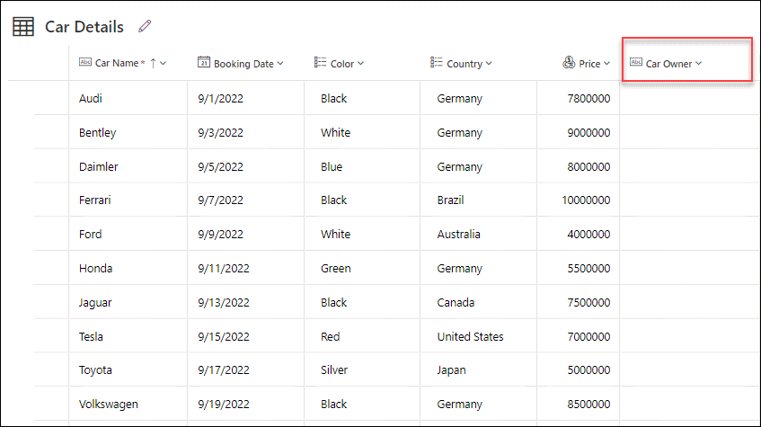 Refresh Dataverse Table in Power Apps Canvas App