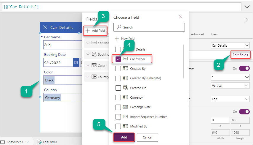 Refresh Dataverse Table in PowerApps