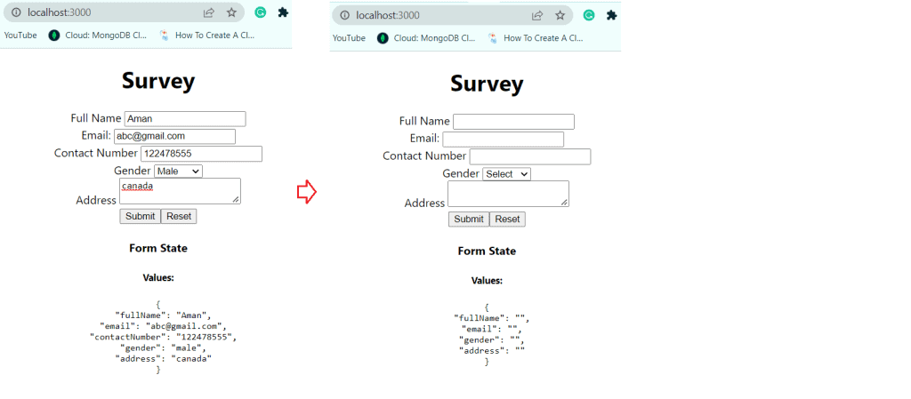 reset formik form in react js