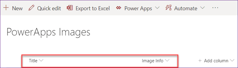 Save captured image in SharePoint List in powerapps