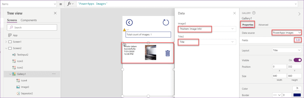 Save image in SharePoint list without Power apps flow