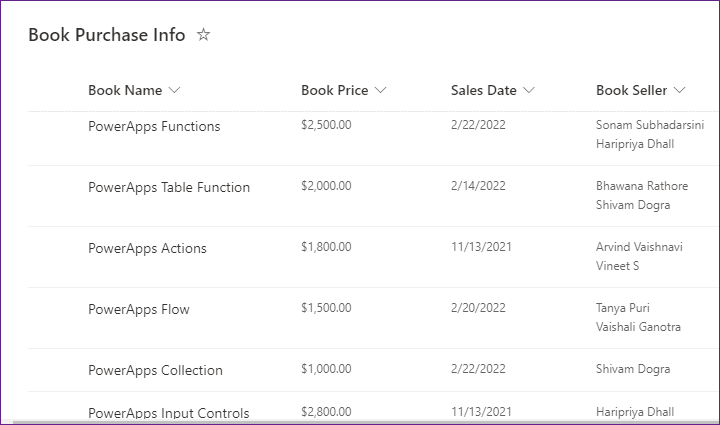 Search gallery by date in PowerApps