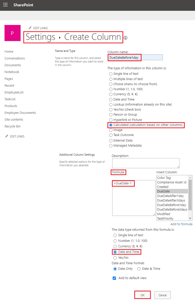 send email reminder from sharepoint online list using flow