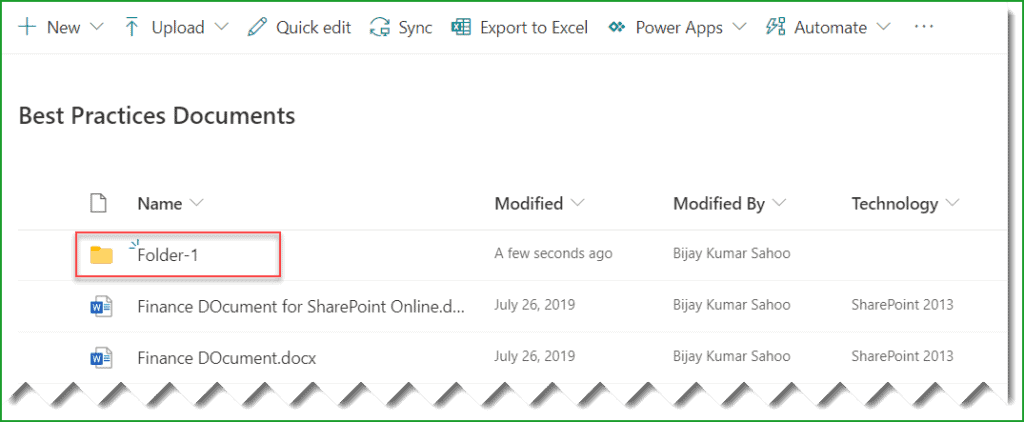 SharePoint create folder rest api