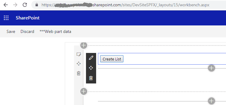 create list using sharepoint framework