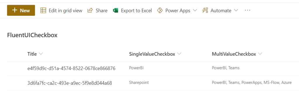 SPFx Fluent UI React ChoiceGroup and Checkbox Example