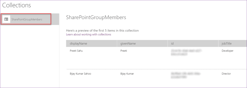 sharepoint group permission to powerapps field