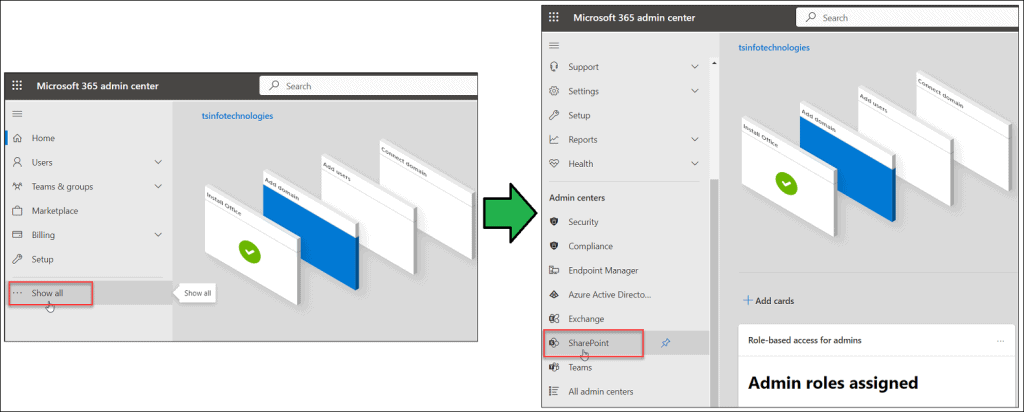 SharePoint Online Admin Center Recycle Bin