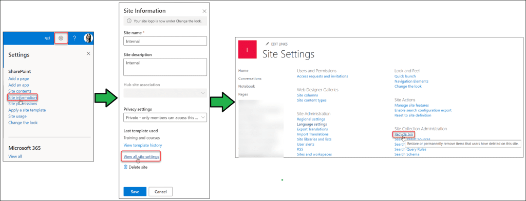 SharePoint Online Recycle Bin Retention Period