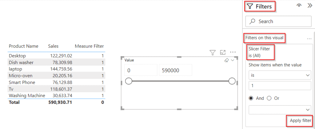 Sort slicer by measure in Power BI