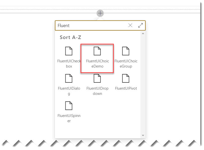 spfx fluent ui choice group