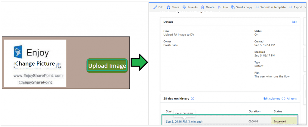 store image in dataverse