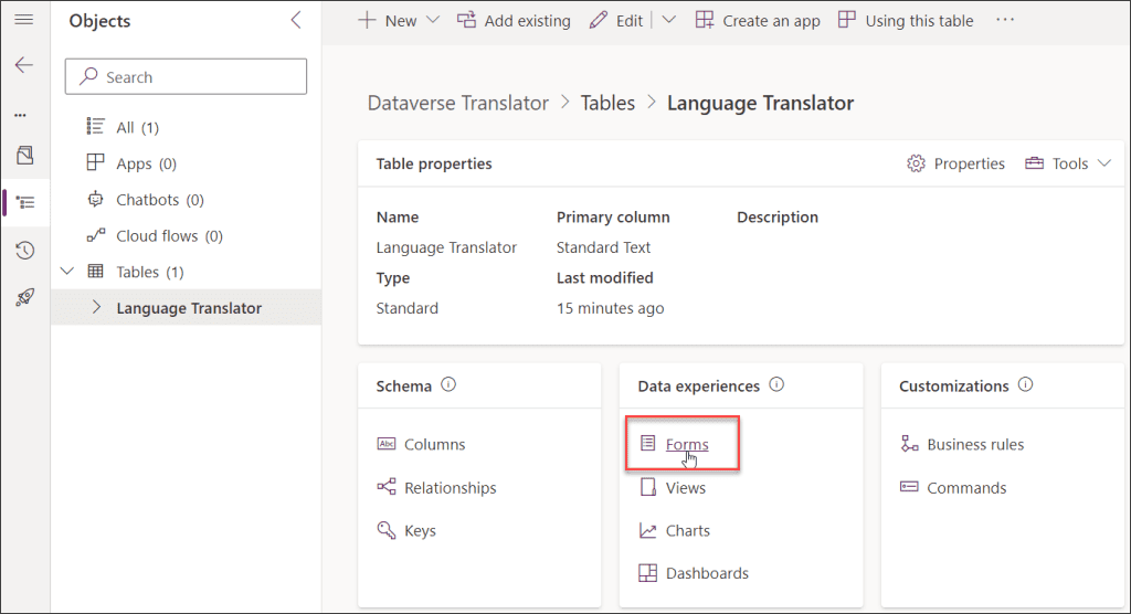 Translate Text in Dataverse Using Flow