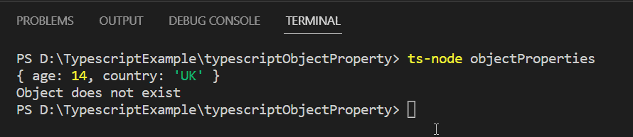 Typescript add property to object if exists