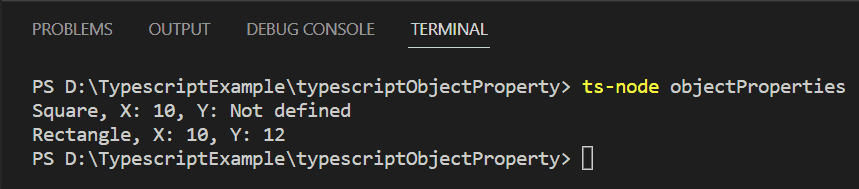 Typescript add property to object type