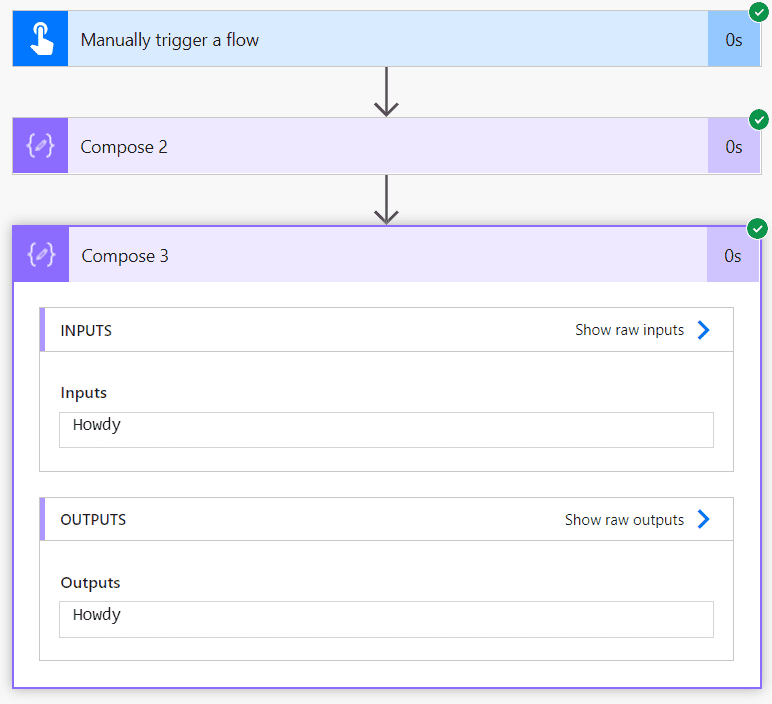 Using null expression in condition Power Automate