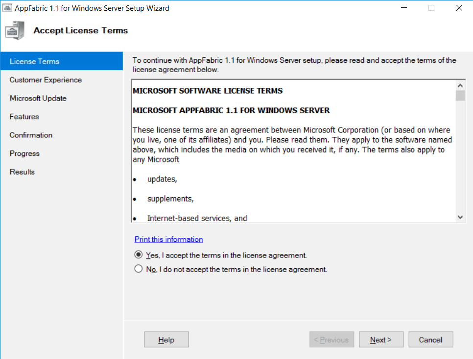 windows server appfabric installation error sharepoint